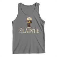 Funny Slainte Stout Beer Irish Drinking St Patricks Day Tank Top