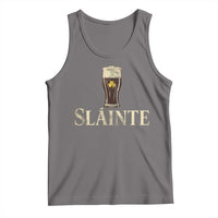 Funny Slainte Stout Beer Irish Drinking St Patricks Day Tank Top