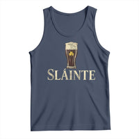Funny Slainte Stout Beer Irish Drinking St Patricks Day Tank Top