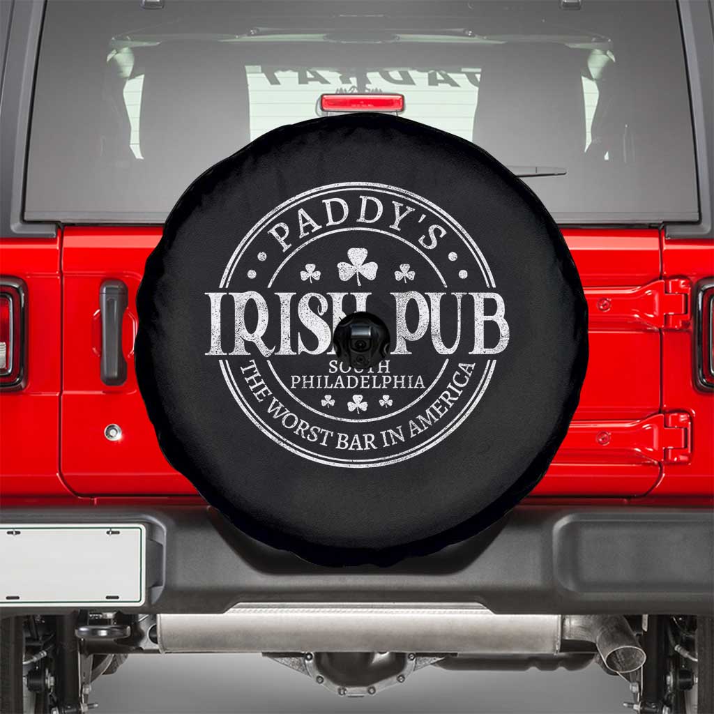Funny Paddys Irish Pub Spare Tire Cover The Worst Bar In America St Patricks Day Beer Drinking