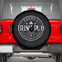 Funny Paddys Irish Pub Spare Tire Cover The Worst Bar In America St Patricks Day Beer Drinking