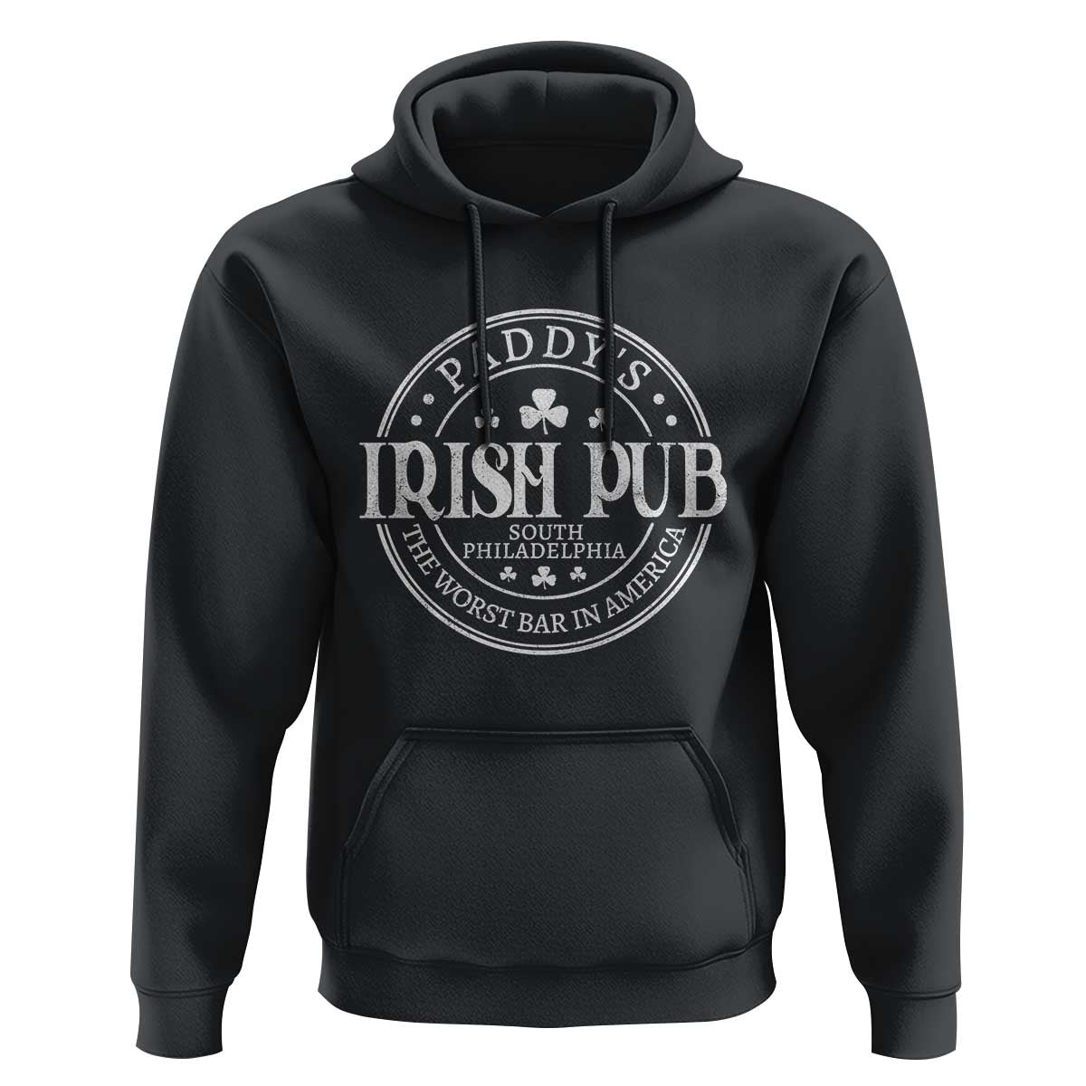 Funny Paddys Irish Pub Hoodie The Worst Bar In America St Patricks Day Beer Drinking