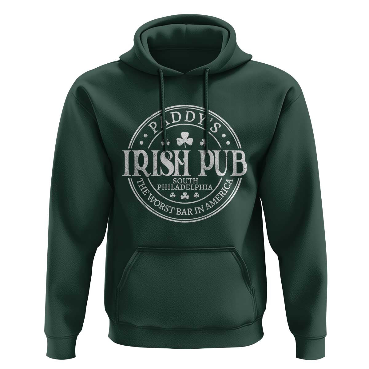 Funny Paddys Irish Pub Hoodie The Worst Bar In America St Patricks Day Beer Drinking