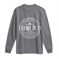Funny Paddys Irish Pub Long Sleeve Shirt The Worst Bar In America St Patricks Day Beer Drinking