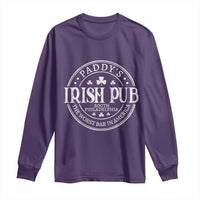 Funny Paddys Irish Pub Long Sleeve Shirt The Worst Bar In America St Patricks Day Beer Drinking