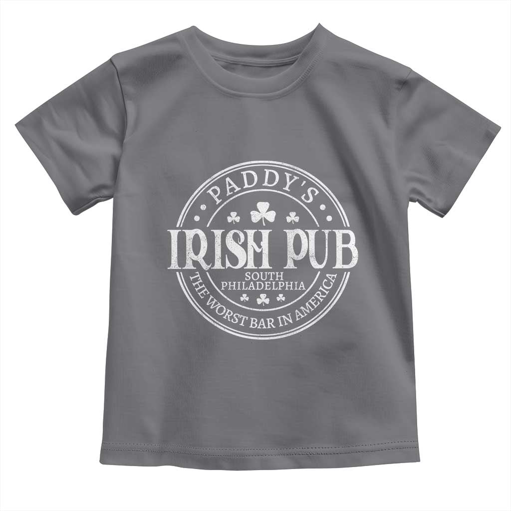 Funny Paddys Irish Pub Toddler T Shirt The Worst Bar In America St Patricks Day Beer Drinking