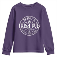 Funny Paddys Irish Pub Youth Sweatshirt The Worst Bar In America St Patricks Day Beer Drinking