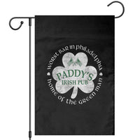 Funny Paddys Irish Pub Garden Flag Worst Bar In Philadelphia St Patricks Day Beer Drinking