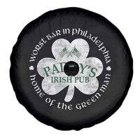 Funny Paddys Irish Pub Spare Tire Cover Worst Bar In Philadelphia St Patricks Day Beer Drinking