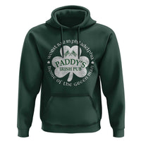 Funny Paddys Irish Pub Hoodie Worst Bar In Philadelphia St Patricks Day Beer Drinking