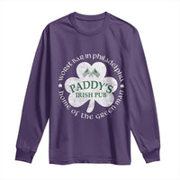 Funny Paddys Irish Pub Long Sleeve Shirt Worst Bar In Philadelphia St Patricks Day Beer Drinking