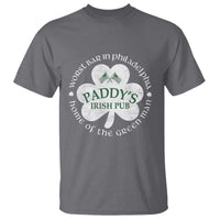 Funny Paddys Irish Pub T Shirt Worst Bar In Philadelphia St Patricks Day Beer Drinking