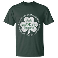 Funny Paddys Irish Pub T Shirt Worst Bar In Philadelphia St Patricks Day Beer Drinking