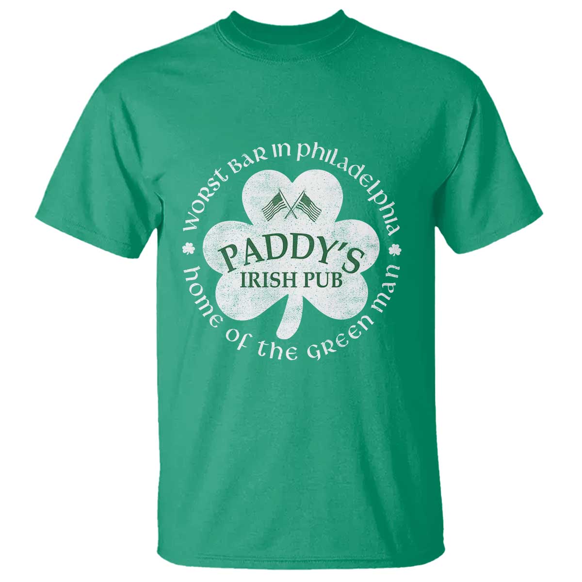 Funny Paddys Irish Pub T Shirt Worst Bar In Philadelphia St Patricks Day Beer Drinking