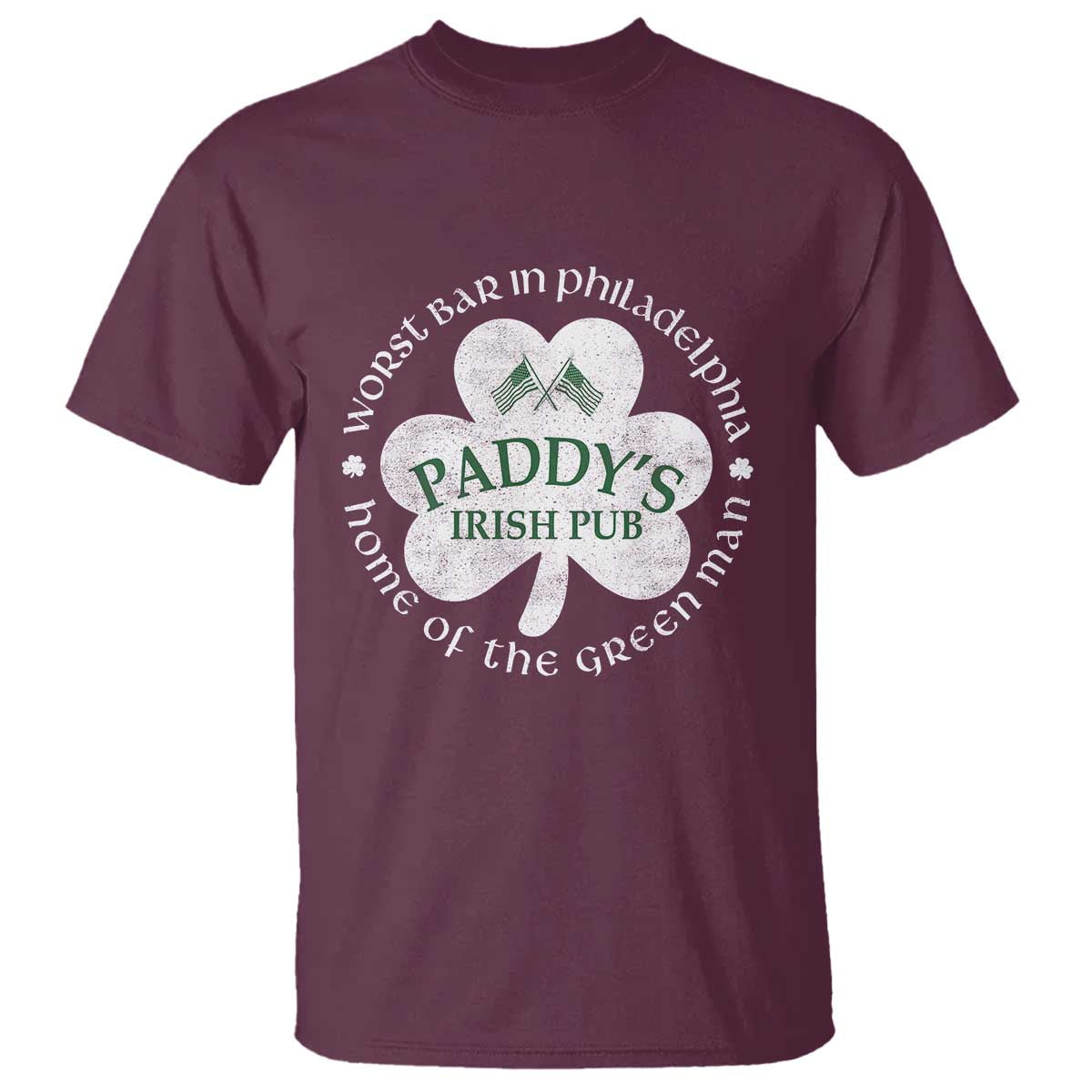Funny Paddys Irish Pub T Shirt Worst Bar In Philadelphia St Patricks Day Beer Drinking