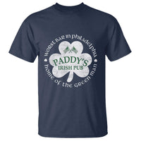 Funny Paddys Irish Pub T Shirt Worst Bar In Philadelphia St Patricks Day Beer Drinking