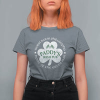 Funny Paddys Irish Pub T Shirt For Women Worst Bar In Philadelphia St Patricks Day Beer Drinking