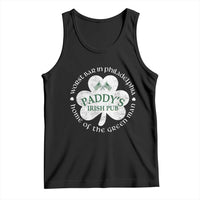 Funny Paddys Irish Pub Tank Top Worst Bar In Philadelphia St Patricks Day Beer Drinking
