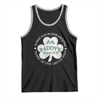 Funny Paddys Irish Pub Tank Top Worst Bar In Philadelphia St Patricks Day Beer Drinking