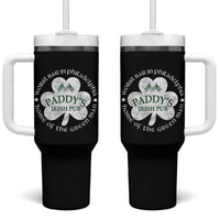 Funny Paddys Irish Pub Tumbler With Handle Worst Bar In Philadelphia St Patricks Day Beer Drinking