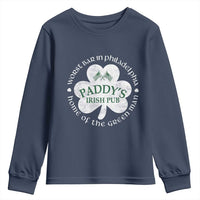 Funny Paddys Irish Pub Youth Sweatshirt Worst Bar In Philadelphia St Patricks Day Beer Drinking