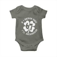 If I Shenan Once I Will Shenanigan 67 Meme Baby Onesie St Patricks Day Six Seven Clover