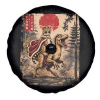 Princess Donut Riding Mongo Spare Tire Cover Japanese Vintage Graphic Ukiyoe Art