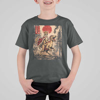 Princess Donut Riding Mongo T Shirt For Kid Japanese Vintage Graphic Ukiyoe Art