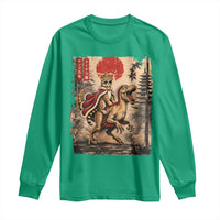 Princess Donut Riding Mongo Long Sleeve Shirt Japanese Vintage Graphic Ukiyoe Art