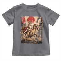 Princess Donut Riding Mongo Toddler T Shirt Japanese Vintage Graphic Ukiyoe Art