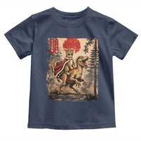 Princess Donut Riding Mongo Toddler T Shirt Japanese Vintage Graphic Ukiyoe Art