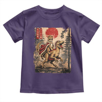 Princess Donut Riding Mongo Toddler T Shirt Japanese Vintage Graphic Ukiyoe Art
