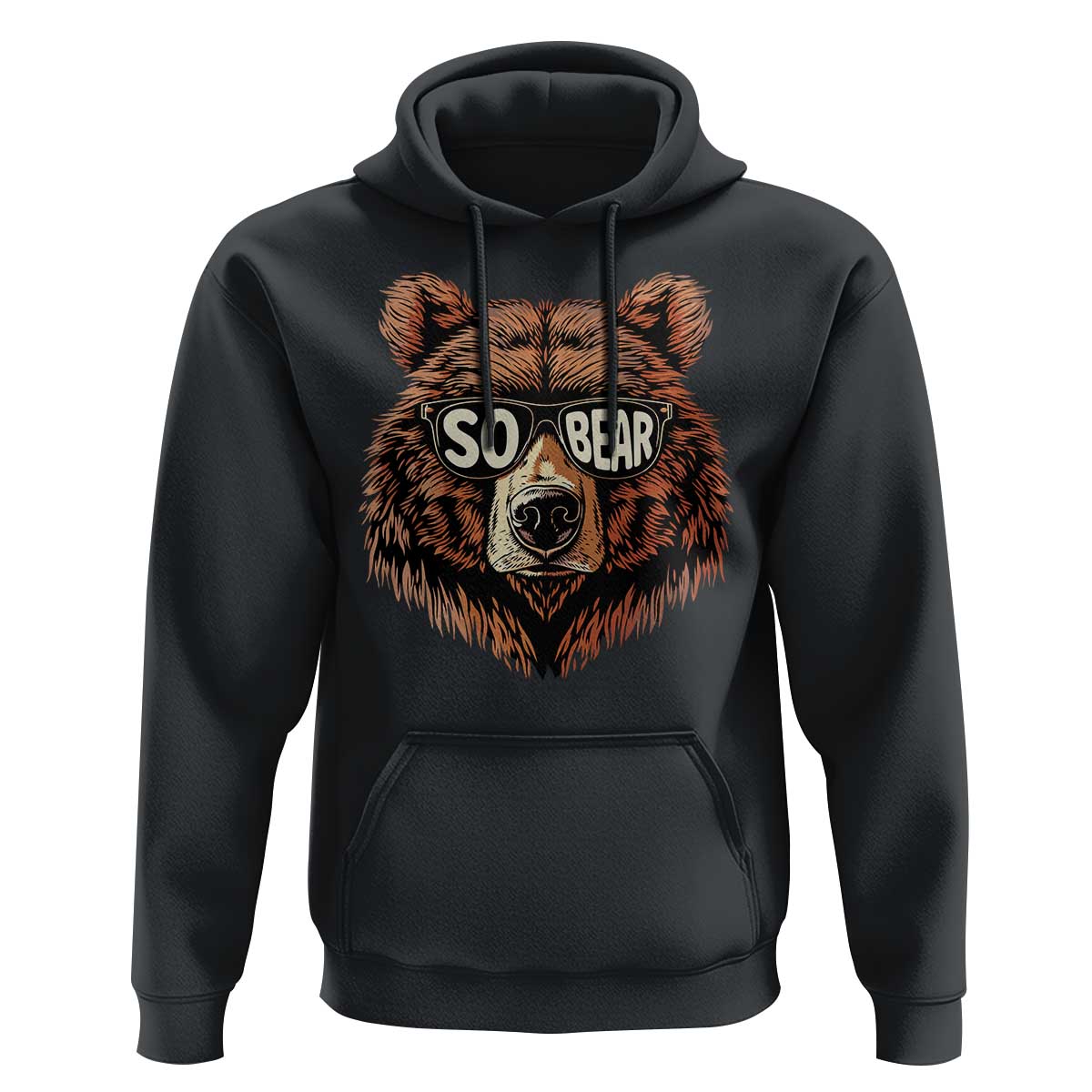 Sobriety Anniversary Sober Bear AA NA Recovery Hoodie