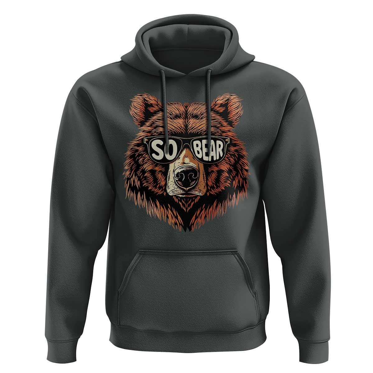 Sobriety Anniversary Sober Bear AA NA Recovery Hoodie