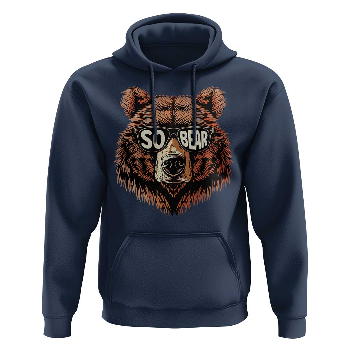 Sobriety Anniversary Sober Bear AA NA Recovery Hoodie