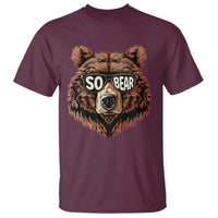 Sobriety Anniversary Sober Bear AA NA Recovery T Shirt