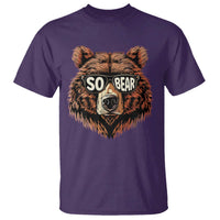 Sobriety Anniversary Sober Bear AA NA Recovery T Shirt