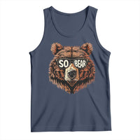 Sobriety Anniversary Sober Bear AA NA Recovery Tank Top