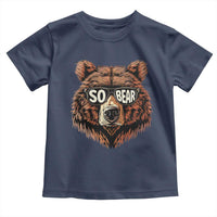 Sobriety Anniversary Sober Bear AA NA Recovery Toddler T Shirt