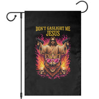 Dont Gaslight Me Jesus Garden Flag Princess Cat Donut Meme Faith Humor