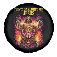 Dont Gaslight Me Jesus Spare Tire Cover Princess Cat Donut Meme Faith Humor
