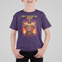 Dont Gaslight Me Jesus T Shirt For Kid Princess Cat Donut Meme Faith Humor