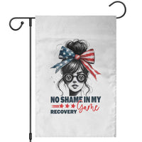 No Shame In My Recovery Game Garden Flag Sobriety AA NA Anniversary