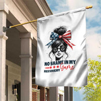 No Shame In My Recovery Game Garden Flag Sobriety AA NA Anniversary
