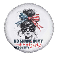 No Shame In My Recovery Game Spare Tire Cover Sobriety AA NA Anniversary