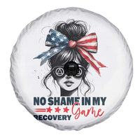 No Shame In My Recovery Game Spare Tire Cover Sobriety AA NA Anniversary