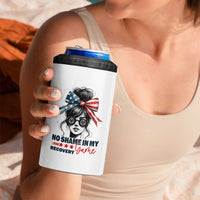No Shame In My Recovery Game 4 in 1 Can Cooler Tumbler Sobriety AA NA Anniversary