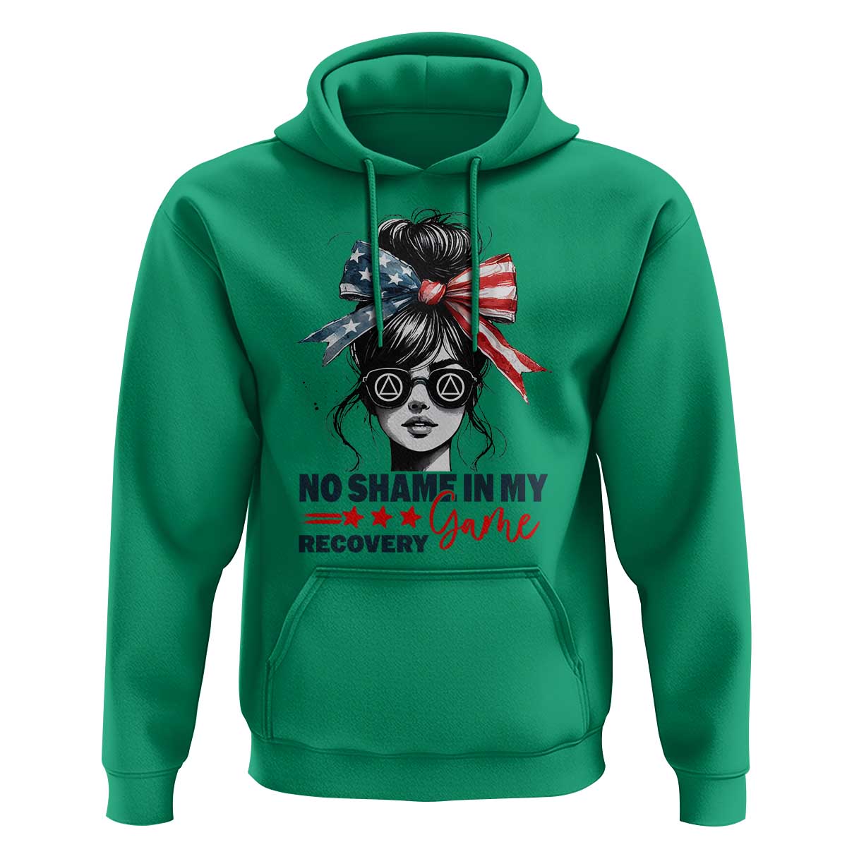 No Shame In My Recovery Game Hoodie Sobriety AA NA Anniversary