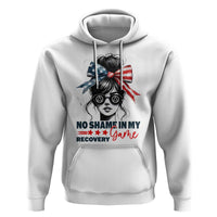 No Shame In My Recovery Game Hoodie Sobriety AA NA Anniversary