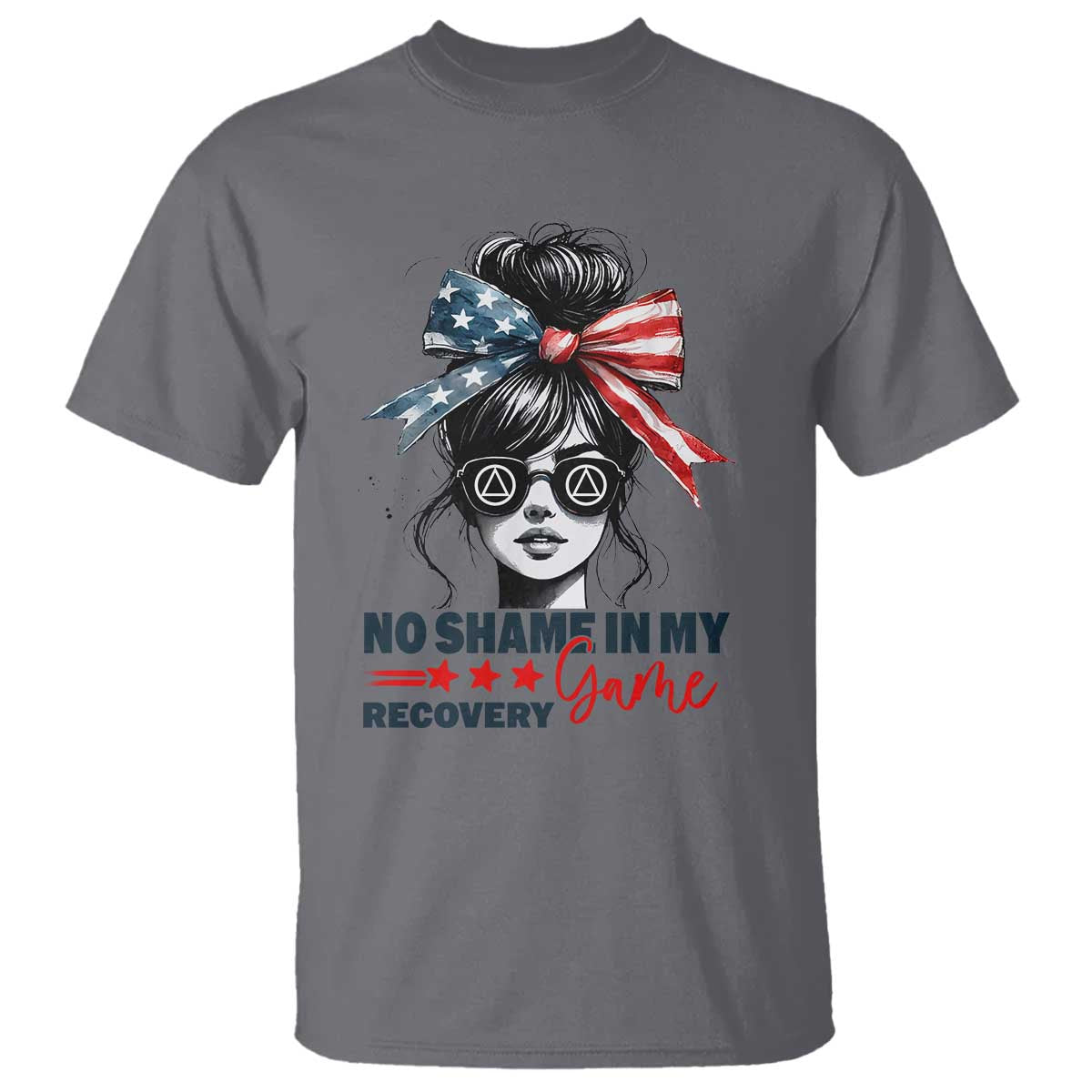 No Shame In My Recovery Game T Shirt Sobriety AA NA Anniversary